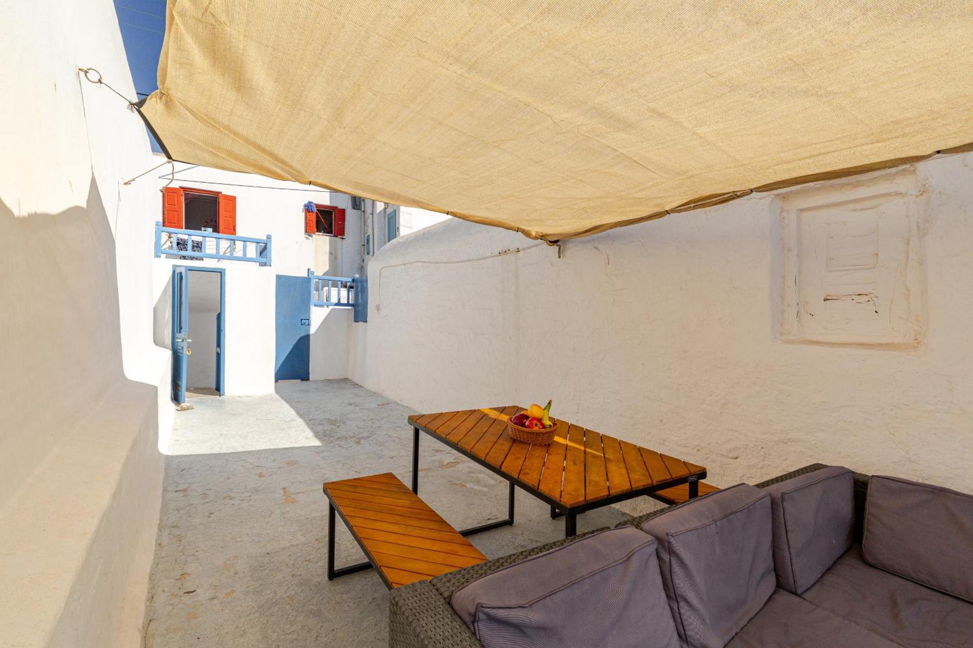 Elenitas Town House With Veranda And Sea View Mykonos Town Extérieur photo